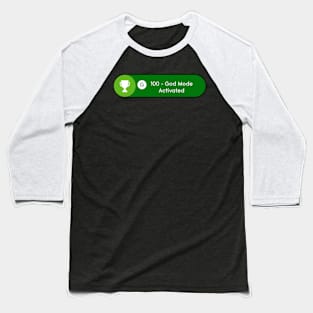 God Mode Baseball T-Shirt